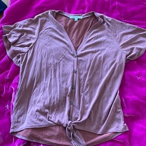 Modal Flutter Sleeve Top